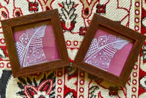 tea coasters set of 4