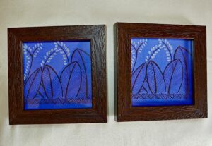 tea coasters set of 2