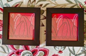 tea coasters set of 2