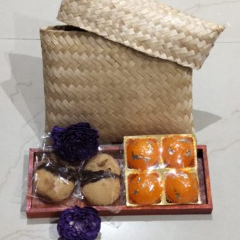 bamboo box hamper